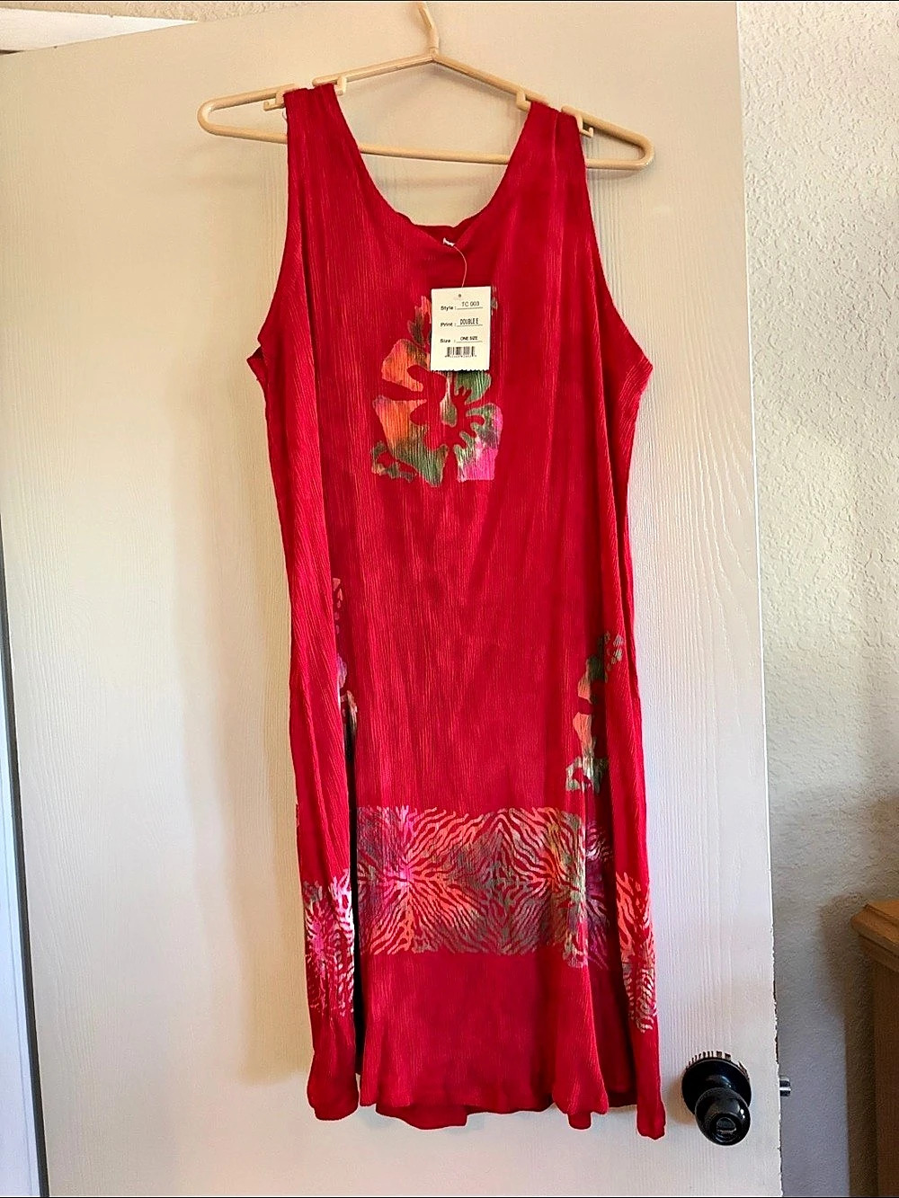 Floral Maxi Dress in Red NWT
